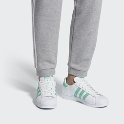 Adidas Superstar Női Originals Cipő - Fehér [D70467]